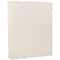 JAM Paper Strathmore Natural White Wove 8.5" x 11" Cardstock, 50 Sheets